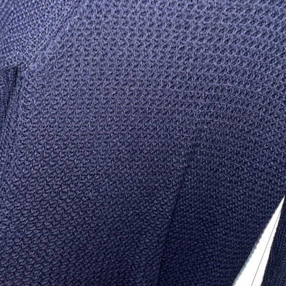 Navy Blue knitted sweater - Picture 3 of 3